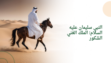 النبي سليمان عليه السلام: الملك الغني الشكور